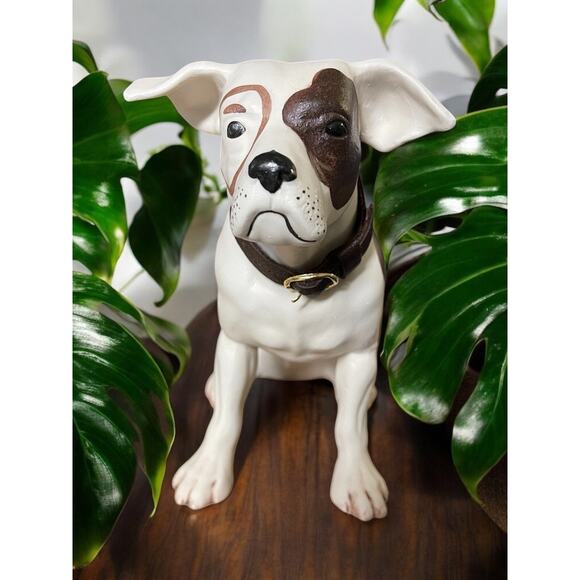 Little Rascals "Pete The Pup" Porcelain Figurine Sculpture Hamilton Collection - Picture 1 of 6
